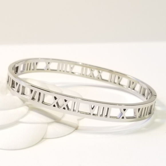 Jewelry - Trendy Stainless Steel Bangle Cuff Bracelet NEW